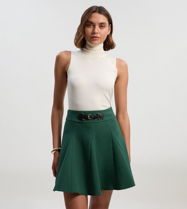 كارن ميلين  تنانير - أخضر Mini Skirts