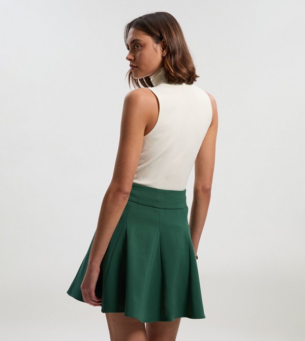 كارن ميلين  تنانير - أخضر Mini Skirts