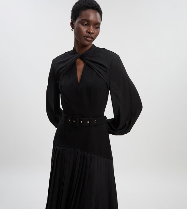 كارن ميلين كارن ميلين - أسود Midi Dresses