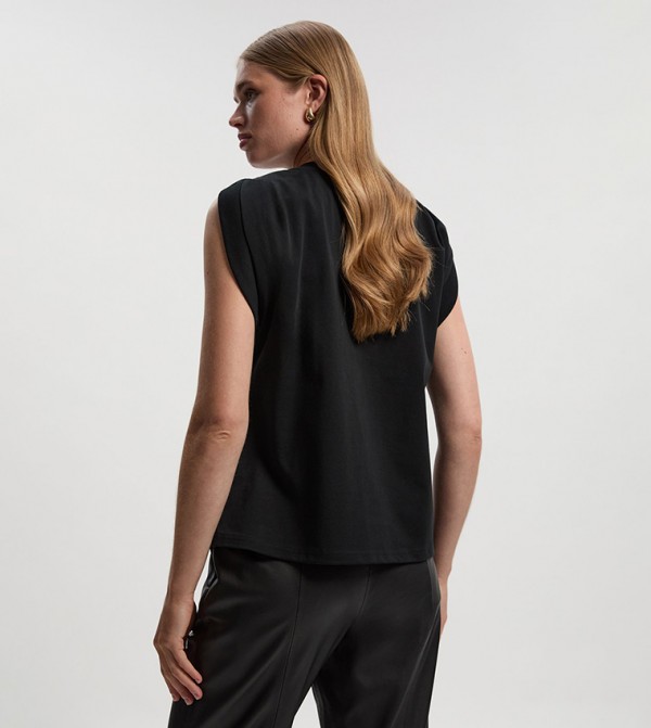 كارن ميلين كارن ميلين - أسود Sleeveless Tops