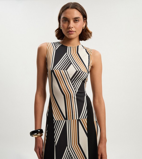 كارن ميلين كارن ميلين - أسود Midi Dresses