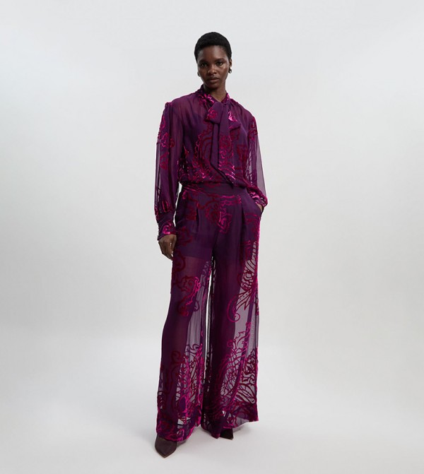 كارن ميلين كارن ميلين - بنفسجي بنطال كاجوال