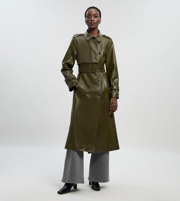Karen Millen Karen Millen - Olive Overcoats