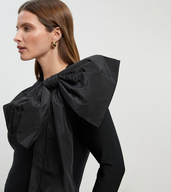 Karen Millen  Clothing - Black Casual Tops