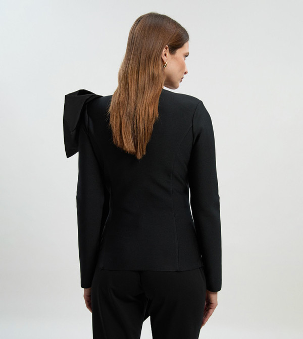 Karen Millen  Clothing - Black Casual Tops