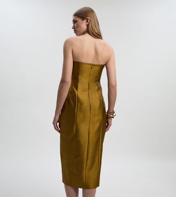 Karen Millen Karen Millen - Gold Midi Dresses