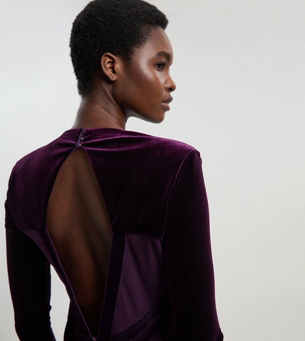 كارن ميلين كارن ميلين - بنفسجي  Midi Dresses