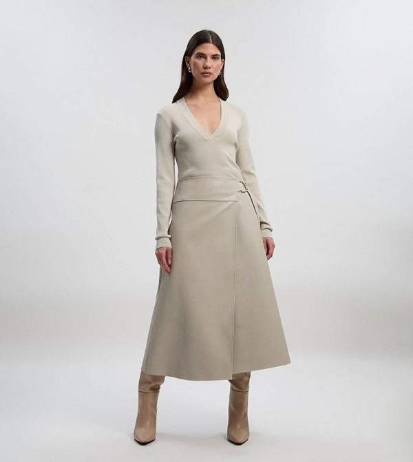 كارن ميلين كارن ميلين - بيج Midi Dresses