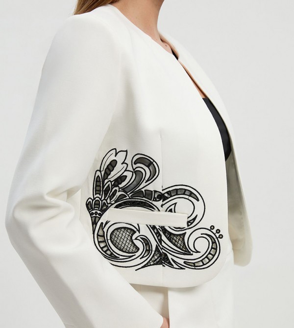 كارن ميلين جاكيتات ومعاطف - أبيض جاكيتات كاجوال