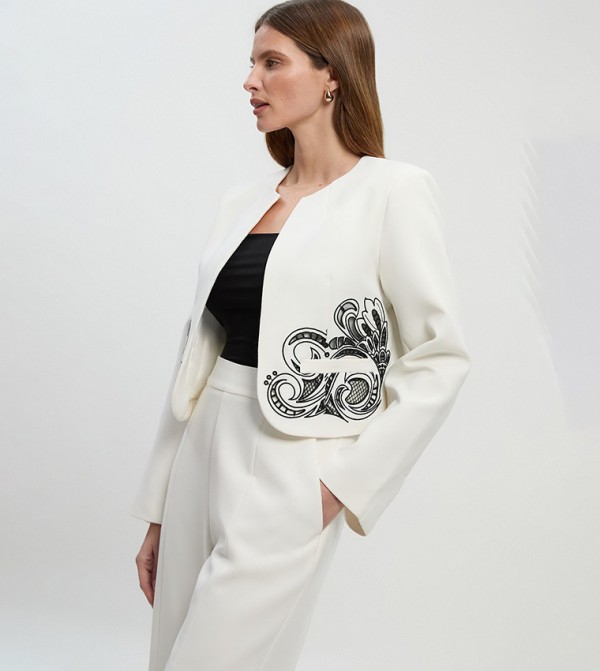 كارن ميلين جاكيتات ومعاطف - أبيض جاكيتات كاجوال