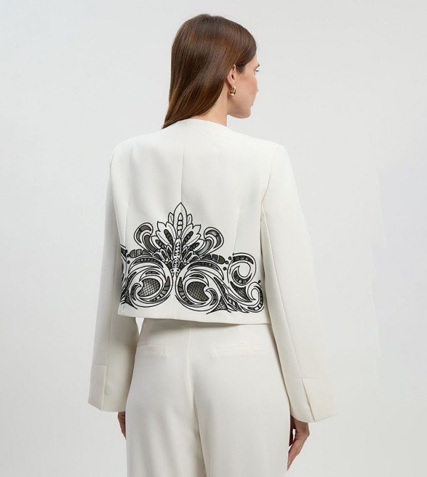 كارن ميلين جاكيتات ومعاطف - أبيض جاكيتات كاجوال