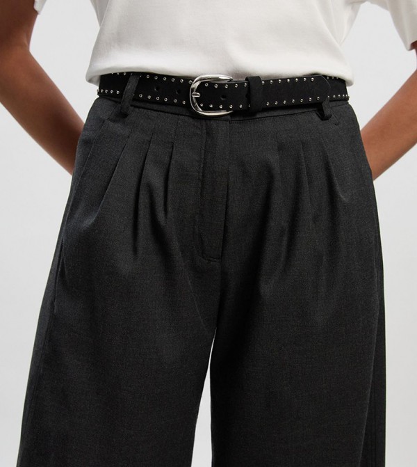 Karen Millen  Belts - Black Leather Belts