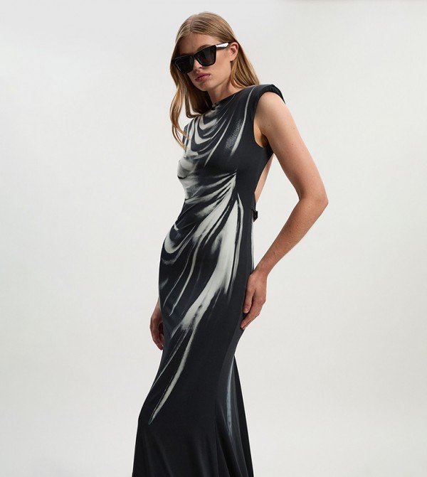Karen Millen  Party Dresses - Black Maxi Dresses