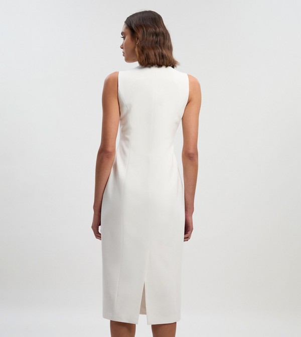 كارن ميلين كارن ميلين - أبيض Midi Dresses