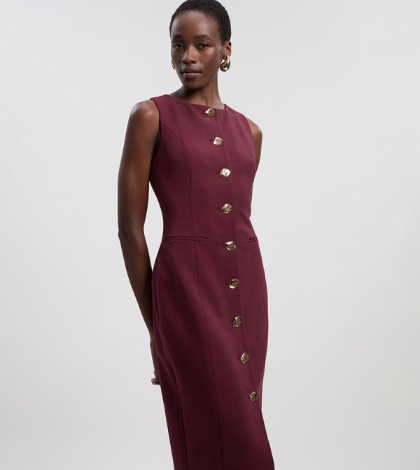 كارن ميلين كارن ميلين - أحمر Midi Dresses