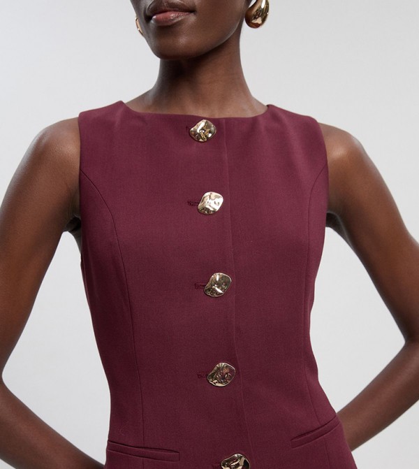 كارن ميلين كارن ميلين - أحمر Midi Dresses