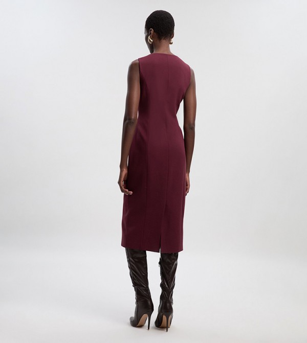 كارن ميلين كارن ميلين - أحمر Midi Dresses