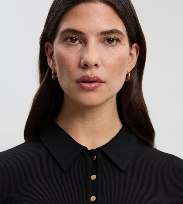 Karen Millen  Dresses - Black Shirt & T-Shirt Dresses