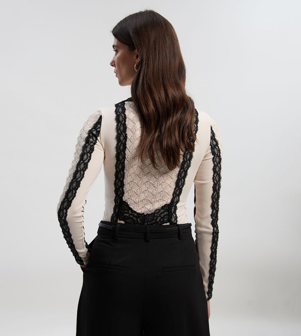 Karen Millen Karen Millen - Beige Bodysuit