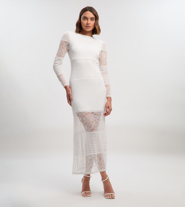 كارن ميلين كارن ميلين - أبيض Midi Dresses