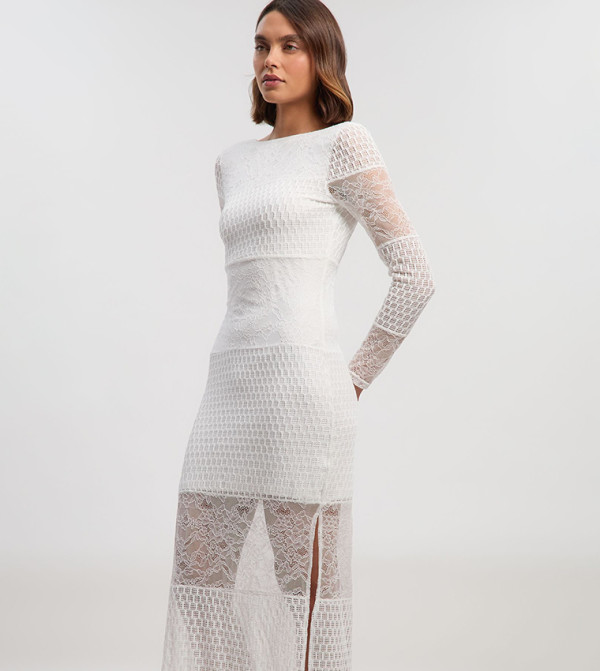 كارن ميلين كارن ميلين - أبيض Midi Dresses