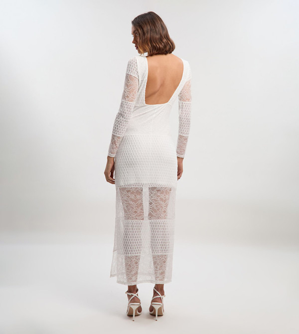 كارن ميلين كارن ميلين - أبيض Midi Dresses