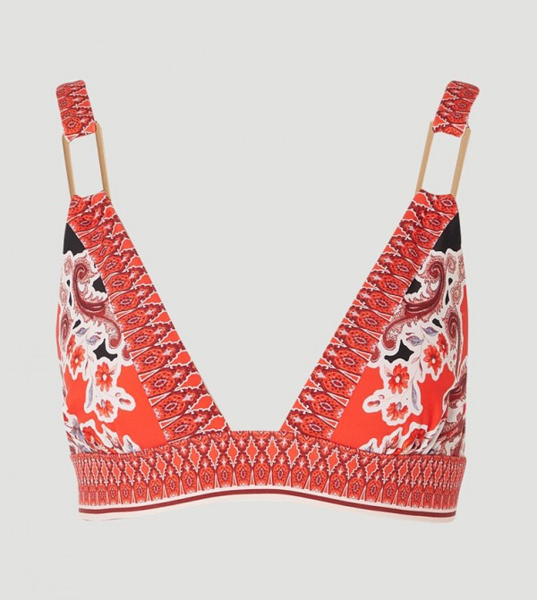 كارن ميلين توب بكيني - أحمر Bikini Tops