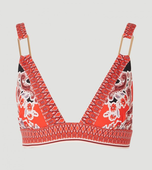 كارن ميلين توب بكيني - أحمر Bikini Tops