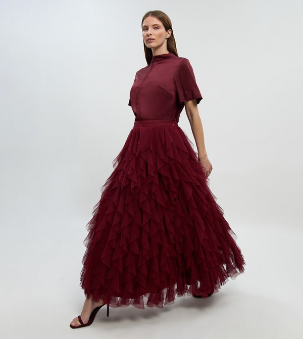 كارن ميلين كارن ميلين - بني محمر Midi Skirts