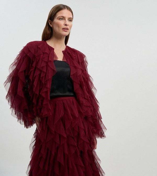 كارن ميلين جاكيتات ومعاطف - بني محمر جاكيتات كاجوال