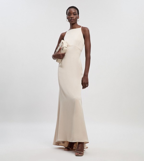 Karen Millen Karen Millen - Beige Maxi Dresses