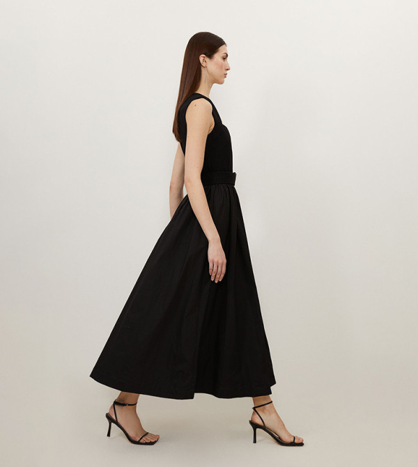 Karen Millen  Clothing - Black Midi Dresses
