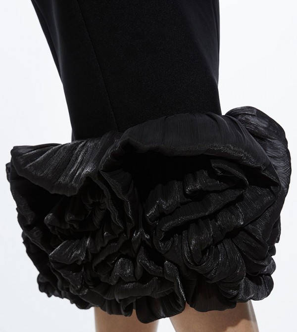 Karen Millen  Party Dresses - Black Midi Dresses