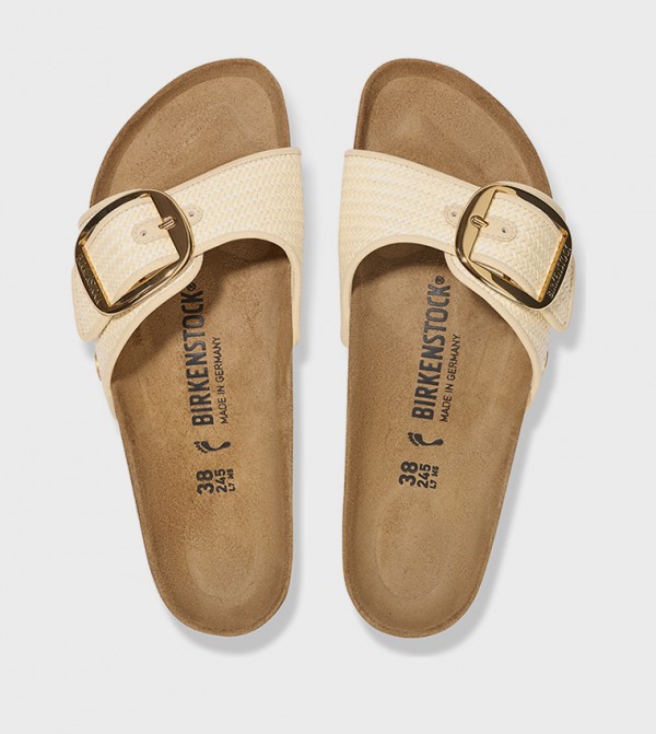Birkenstock  Shoes - Beige Flat Sandals