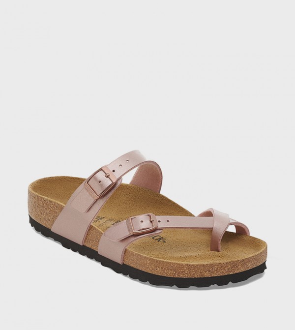 بيركنستوك بيركنستوك - ذهبي Flat Sandals