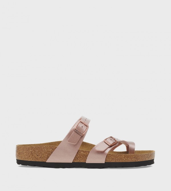 بيركنستوك بيركنستوك - ذهبي Flat Sandals