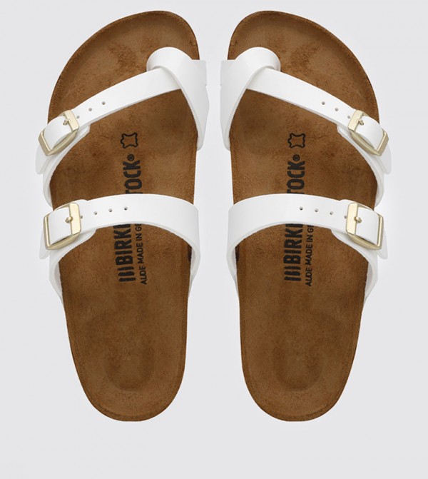 Birkenstock Birkenstock - White Sandals
