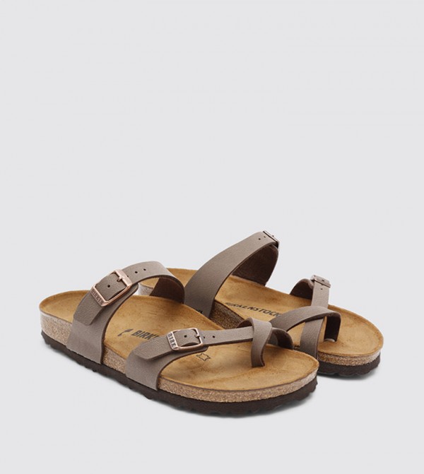 Birkenstock our footbed - Brown Sandals