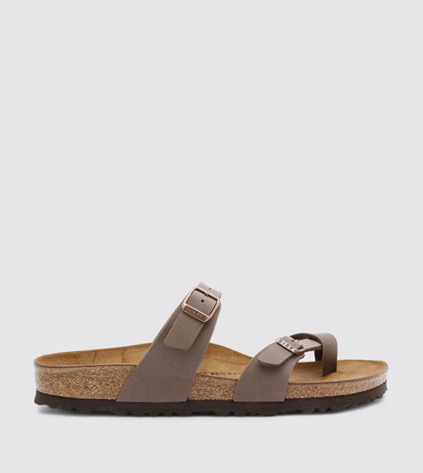 Birkenstock our footbed - Brown Sandals