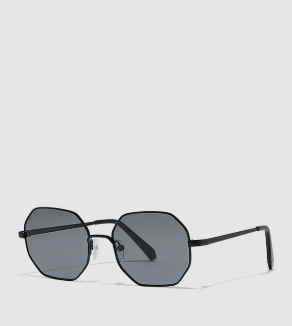 BlackOut  - Black Square Sunglasses