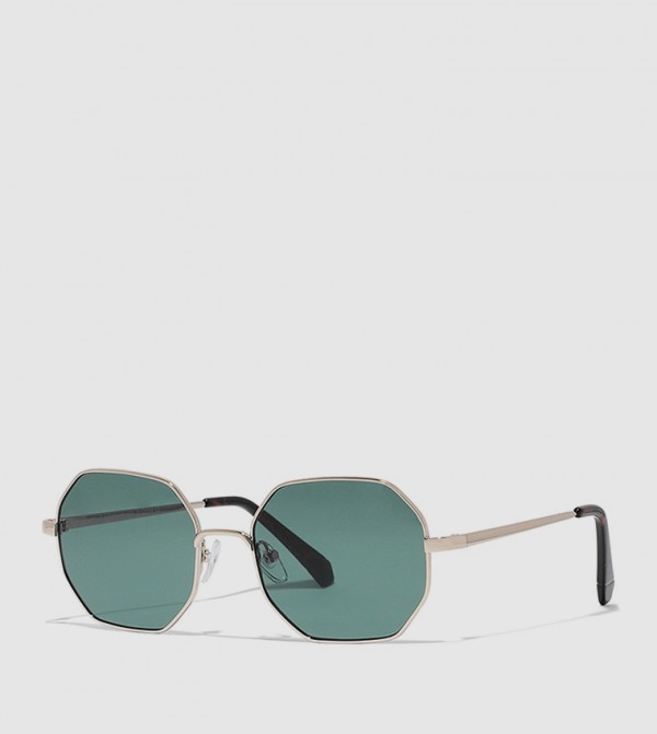 بلاك أوت بلاك أوت - ذهبي Square Sunglasses