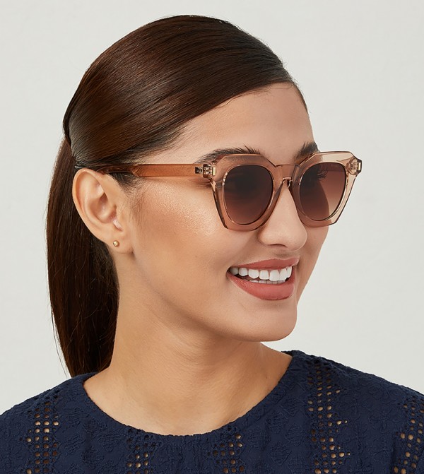 BlackOut BlackOut - Brown Retro Sunglasses