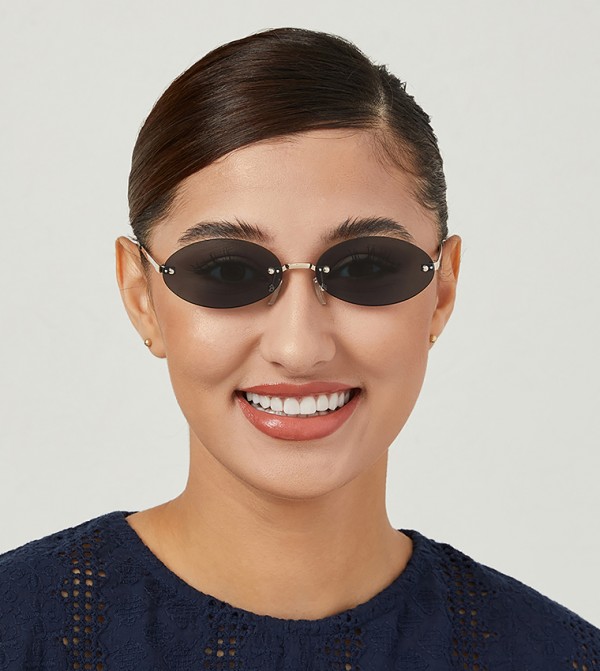 BlackOut  - Gold Round Sunglasses