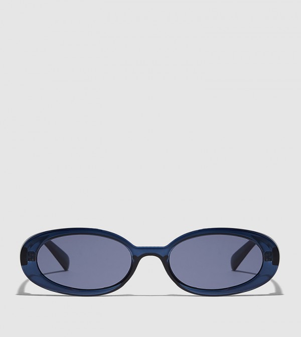 BlackOut BlackOut - Blue Round Sunglasses