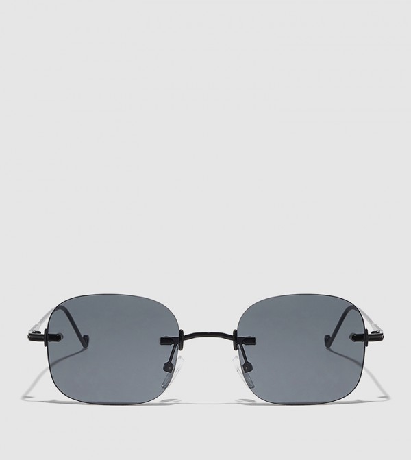 بلاك أوت بلاك أوت - أسود Square Sunglasses