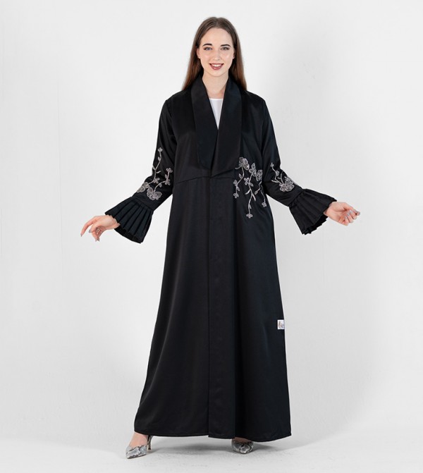 Rosette Abaya Rosette Abaya - Black Abaya