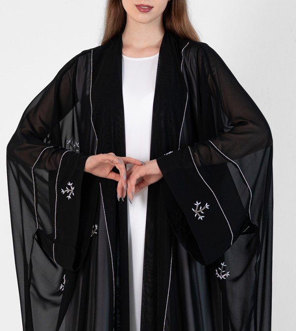  روزيت للعباية   عباية - أسود Abaya