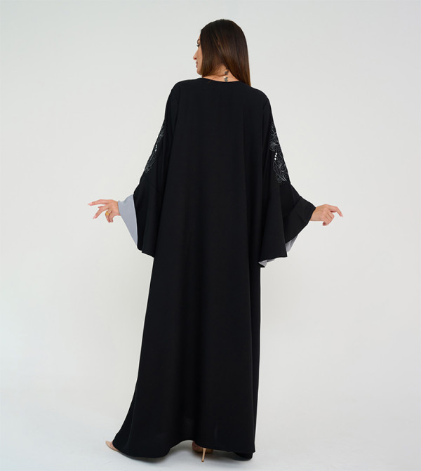 Rosette Abaya Rosette Abaya - Black Abayas