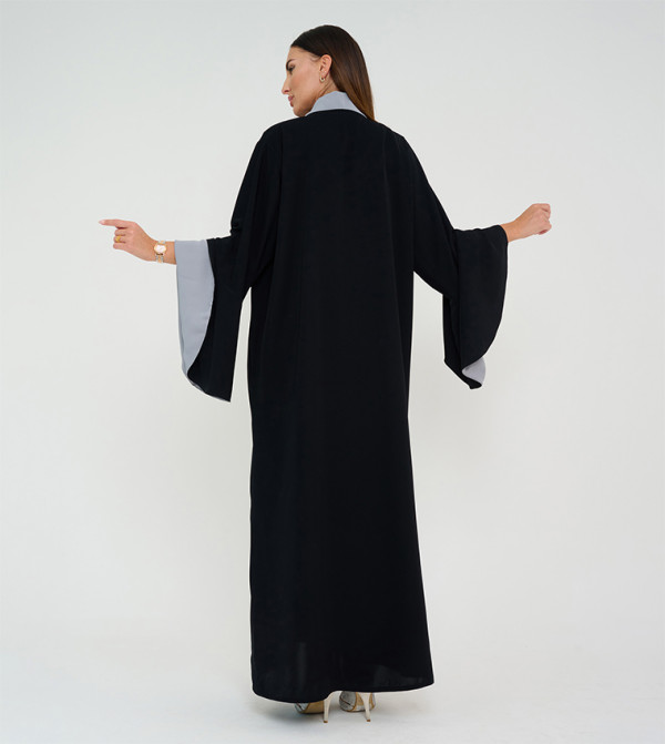 Rosette Abaya Rosette Abaya - Black Abayas