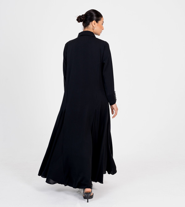 Rosette Abaya Rosette Abaya - Black Abayas
